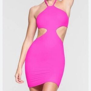 Skims Fits Everybody Cut Out Halter Dress